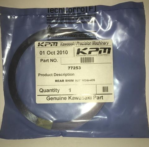 77253 - HMHDB400 - Rear Shim Kit (Use 78045)