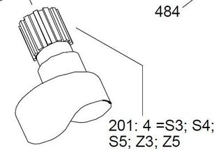 77400 - HMB125 - Splined Shaft - S4 16T