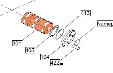 26745 HMC080/200 - Valve Spool 3,0200