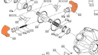 26170 HMC270 - Displacement Drum (P,S,Z Shafts)