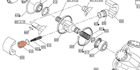 27119 HMC270 - Displacement Piston - 140 CUBinLN