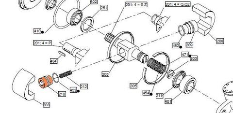 26143 HMC200 - Displacement Piston - 90 CUBinLN