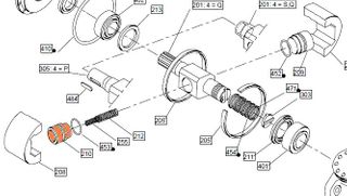 25612 - HMC270 - Displacement Piston 140 CUBin