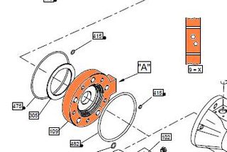 109-006 - HMC270-325 - C Spacer  X & Y (70)