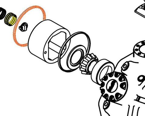 24409 - HMB125/200/400 - Conrod Retaining Ring