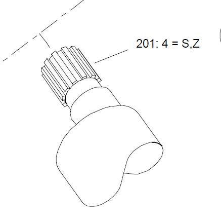 24748 - HMB030 - S Shaft