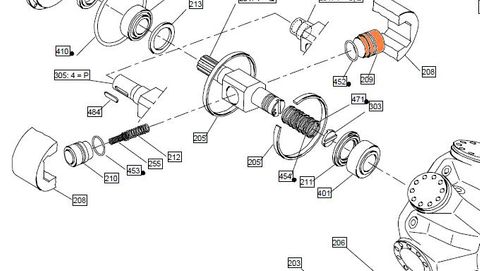 27293 - HMC270 - Displacement Piston - 270 CUBin