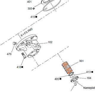 26240 - HMB080-200 - Valve Spool - F3 - FM3 3,0200