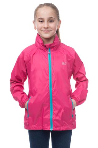 Mac in a Sac Kids Origin Jacket Fuchsia 8-10yr