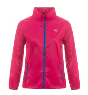 Mac in a Sac Origin Unisex Waterproof Packaway Jacket XS Magenta
