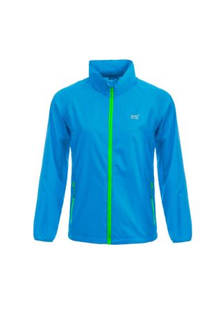 Mac in a Sac Neon Unisex Waterproof Packaway Jacket S Neon Blue