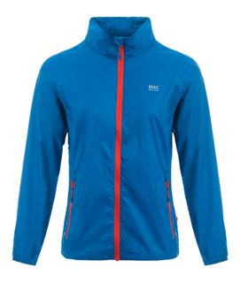 Mac in a Sac Origin Unisex Waterproof Packaway Jacket XS Electric Blue