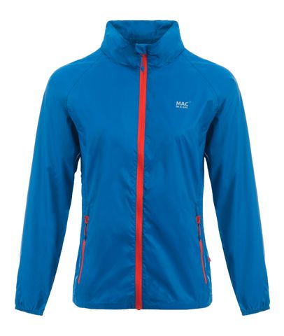 Mac in a Sac Origin Unisex Waterproof Packaway Jacket XS Electric Blue