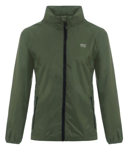 Mac in a Sac Origin Unisex Waterproof Packaway Jacket XS Khaki
