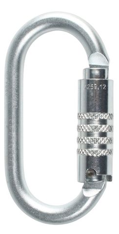 Edelweiss Steel Oval Triplock