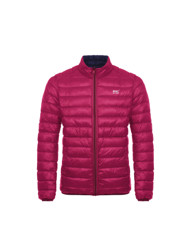 Mac in a Sac Polar Jacket  Fuchsia/Navy Large Womens