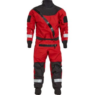 NRS Ascent SAR Dry Suit Red XLarge