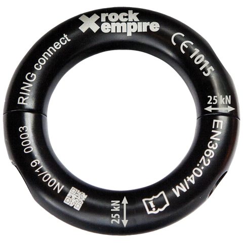 Rock Empire Ring Connect Black