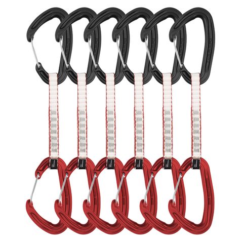 DMM Alpha Wire Quickdraw Red 12cm 6 Pack