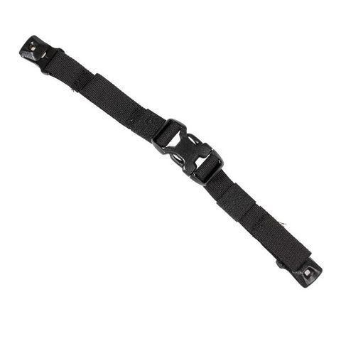 Compression straps, metal buckle