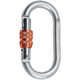 Rock Empire Steel Oval Screwgate