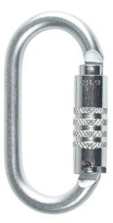 Edelweiss Steel Oval Triplock