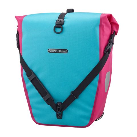 Ortlieb Back Roller Cyber Cyber Blue - Cyber Pink