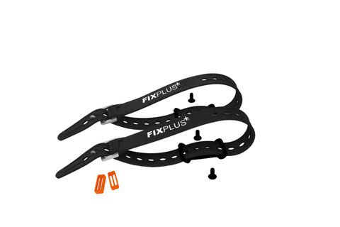 FixPlus GearTighteners + 2 x 46cm Black