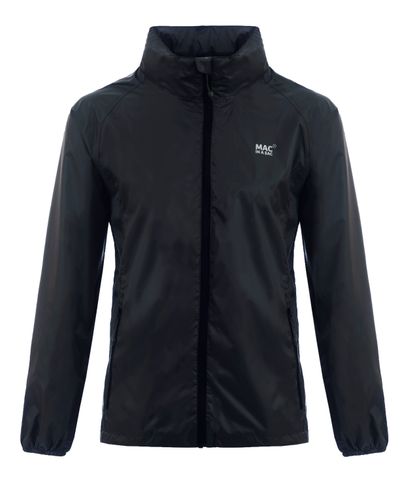 Mac in a Sac Origin Unisex Waterproof Packaway Jacket XS Black