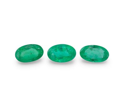 Emerald 5x3mm Oval  2nd Grade (E)