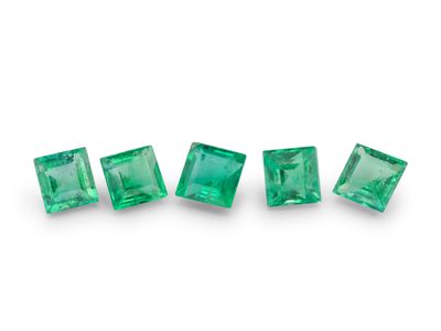 Emerald 2.5mm Square Carre 1st Grade (E)