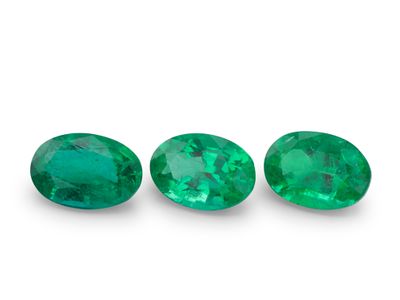 Emerald Zambian 6x4mm Oval (E)