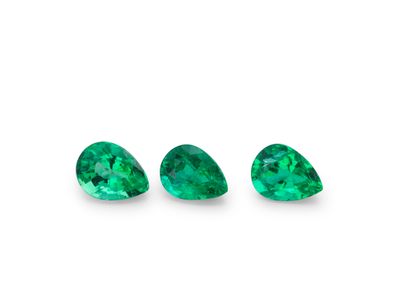 Emerald Zambian 4x3mm Pear (E)