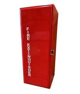 Cabinet Fibreglass To Suit 9kg Ext C/W Key Holder 750mm H x 300mm W x 225mm D C/W Latch