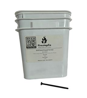 Drywall Self-drilling Screws, black, fine thread 4.6gx75mm (Box of 1000)