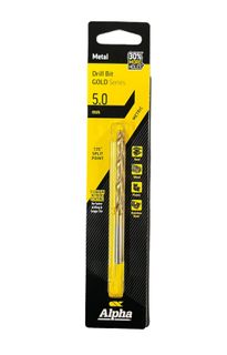 Drill Bit Gold Series 5mm Metal