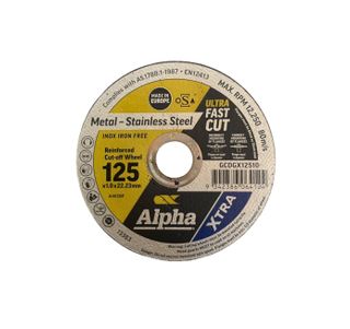 S/S Cutting Disk 125mm x 1.0m