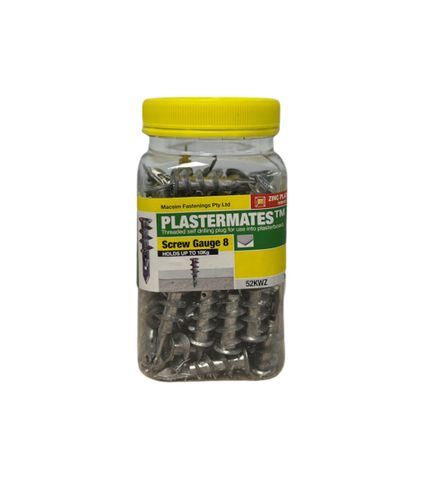 MACSIM Screw Gauge 8 PLASTERMATES (70 Pack)
