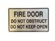 Metal- Fire Door