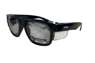 Safety Glasses- Black- Polarised Lens