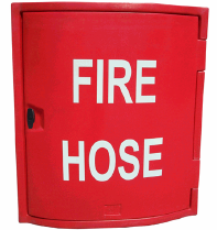 Cabinet - Single Door Fire Hose RED - 1000H x 400D x 850W