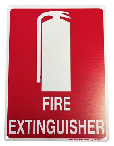 Extinguisher Location Sign
Large 225 x 300mm