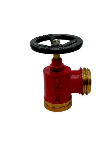 Hydrant Valve QLD Round Thread Outlet, Roll Groove 80mm Inlet
