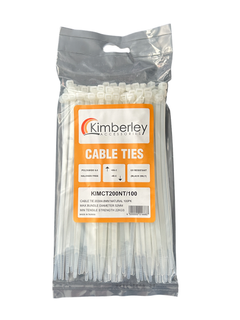 Cable Tie 203mm x 4.8mm (100 pack)
White
