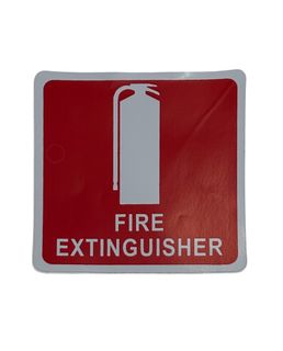 Extinguisher Location Stickers
100mm x 100mm