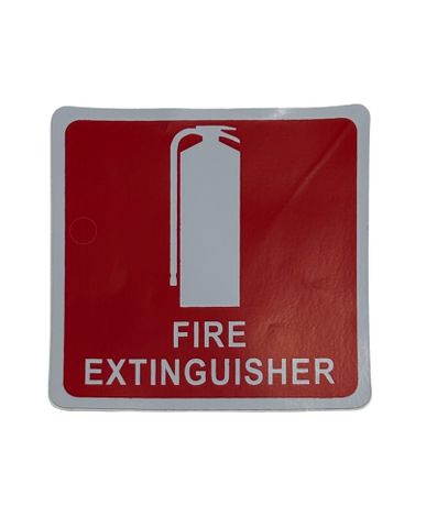 Extinguisher Location Stickers
100mm x 100mm