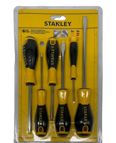 Stanley 6 Pce Screw Driver Set