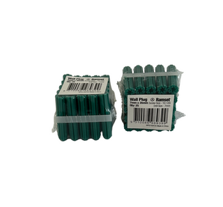 7mm x 35mm Green Wall Plug
Pack of 25