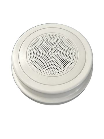 100mm 5W 100V White One-Shot Surface Mount EWIS Speaker