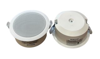 100mm 100V 5W Ceiling EWIS Speaker (White) Grille One Shot
AS ISO 7240.24, Type A